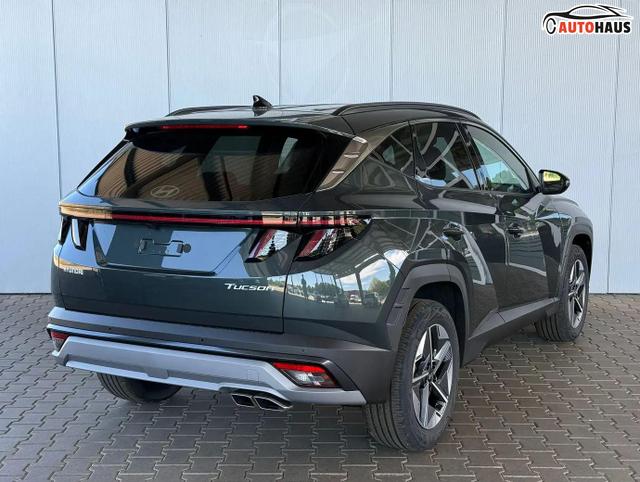 Hyundai TUCSON E-Motion 1.6 T-GDi 2WD 48V DCT / ACC Sitz + Lenkradheizung LED Navi PDC V&H Kamera Alu 18" 
