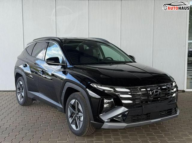 Hyundai TUCSON E-Motion 1.6 T-GDi 2WD 48V DCT / ACC Sitz + Lenkradheizung LED Navi PDC V&H Kamera Alu 18" 