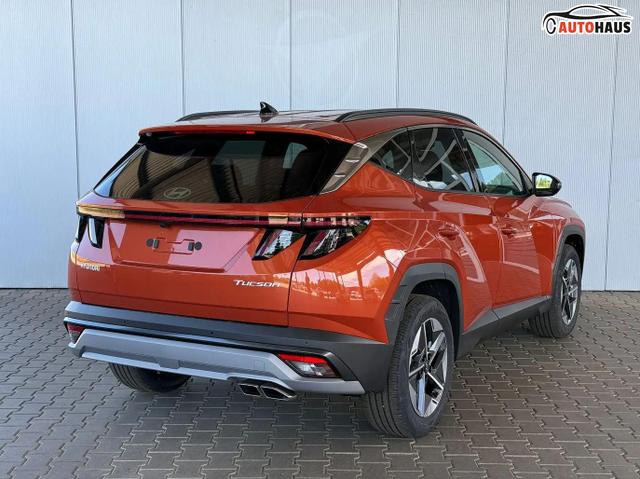 Hyundai TUCSON E-Motion 1.6 T-GDi 2WD 48V DCT / ACC Sitz + Lenkradheizung LED Navi PDC V&H Kamera Alu 18" 