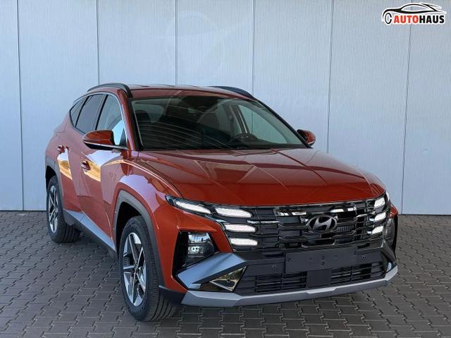 Hyundai TUCSON E-Motion 1.6 T-GDi 2WD 48V DCT / ACC Sitz + Lenkradheizung LED Navi PDC V&H Kamera Alu 18" 