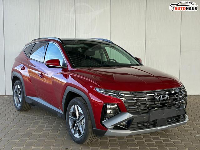 Hyundai TUCSON E-Motion 1.6 T-GDI 2WD 48V DCT / Panoramadach ACC Sitz + Lenkradheizung LED Navi PDC V&H Kamera Alu 18" 