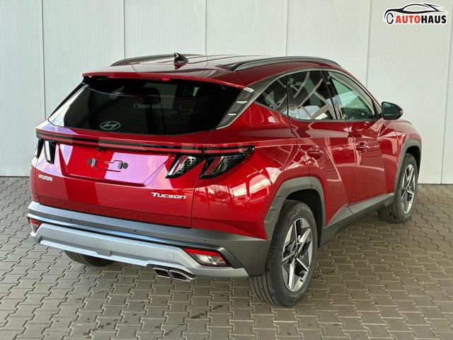 Hyundai TUCSON E-Motion 1.6 T-GDi 2WD 48V DCT / ACC Sitz + Lenkradheizung LED Navi PDC V&H Kamera Alu 18" 