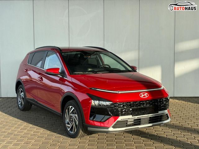 Hyundai BAYON Premium 1.0 T-GDI 100 PS 48V 7DCT / Keyless ACC Soundsystem BOSE Sitz + Lenkradheizung LED Navi PDC V&H Kamera Totwinkel Alu 16" 