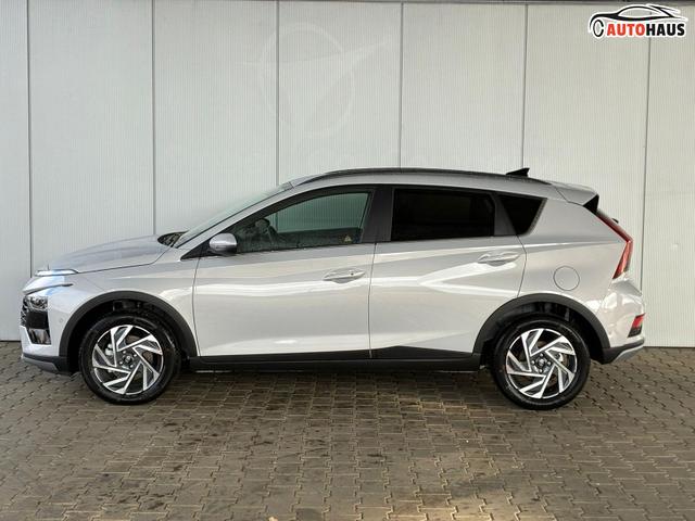 Hyundai BAYON Premium Sky 1.0 T-GDI 100 PS 48V 7DCT / Keyless ACC Soundsystem BOSE Sitz + Lenkradheizung LED Navi PDC V&H Kamera Totwinkel Alu 16" 