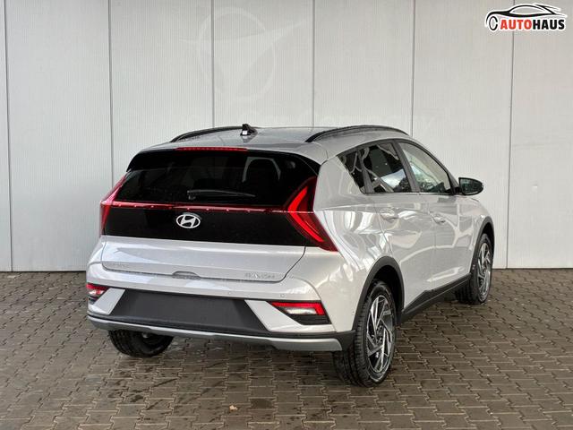 Hyundai BAYON Premium Sky 1.0 T-GDI 100 PS 48V 7DCT / Keyless ACC Soundsystem BOSE Sitz + Lenkradheizung LED Navi PDC V&H Kamera Totwinkel Alu 16" 