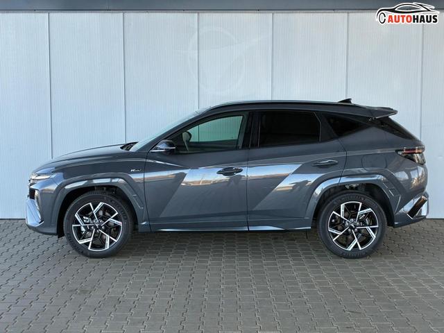 Hyundai TUCSON HEV 2WD N-Line X Pano / MY27 Panoramadach Head-Up 360&deg; Kam. ACC Sitz + Lenkradheiz. Sitzbel&uuml;ftung Alu 19" 