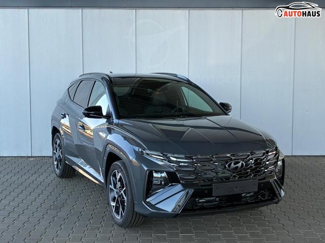 Hyundai TUCSON HEV 2WD N-Line X Pano / MY27 Panoramadach Head-Up 360&deg; Kam. ACC Sitz + Lenkradheiz. Sitzbel&uuml;ftung Alu 19" 