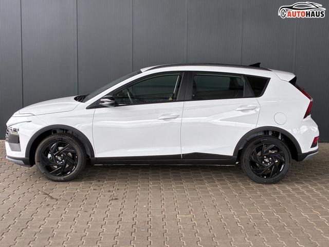 Hyundai BAYON Blackline 1.0 T-GDI 6MT / LED Sitz + Lenkradheizung Navi Tempomat Alu 16" 