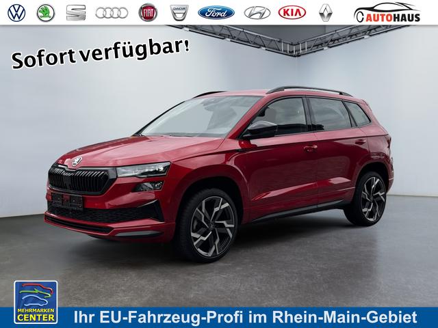 Skoda Karoq - 1,5 TSI DSG Sportline 2ZKli AHK ACC Canton PDC Kam 19Zo 5JG