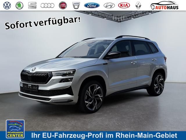 Skoda Karoq - 1,5 TSI DSG Sportline 2ZKli AHK ACC SHT PDC Kam 19Zo 5JG