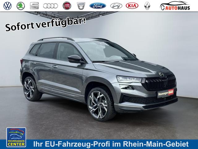 Skoda Karoq - 2,0 TDI DSG Sportline 2ZKli AHK ACC SHT PDC Kam 19Zo 5JG