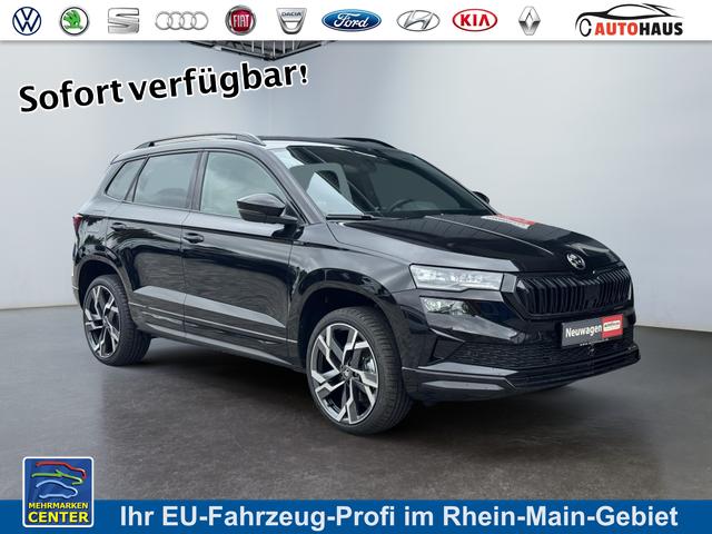 Skoda Karoq - 2,0 TDI DSG Sportline 2ZKli AHK ACC SHT PDC Kam 19Zo 5JG