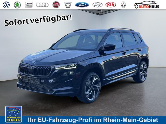 Skoda Karoq - 1,5 TSI DSG Sportline 2ZKli AHK ACC Canton PDC Kam 19Zo 5JG
