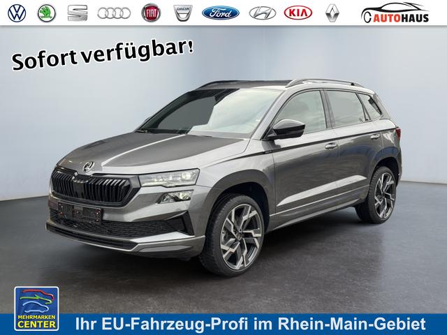 Skoda Karoq - 1,5 TSI DSG Sportline 2ZKli AHK ACC SHT PDC Kam 19Zo 5JG