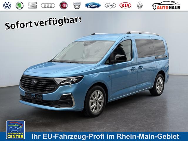 Ford Grand Tourneo - Titanium 2,0 TDCI L2 7 Sitzer 2ZKlima LED Scheinwerfer Anh&auml;ngerkupplung Sitzheizung Einparkhilfe Kamera 17 Zoll Leichtmetall ACC