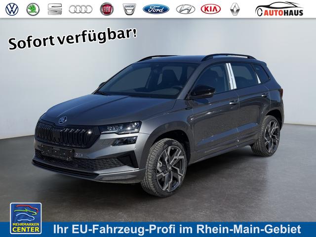 Skoda Karoq - Sportline 1,5 TSI DSG 2ZKlimaautomatik Canton Anh&auml;ngerkupplung Totewinkel Assistent 2 x Einparkhilfe Kamera 19 Zoll Felgen adaptiver Tempomat 5J Garantie