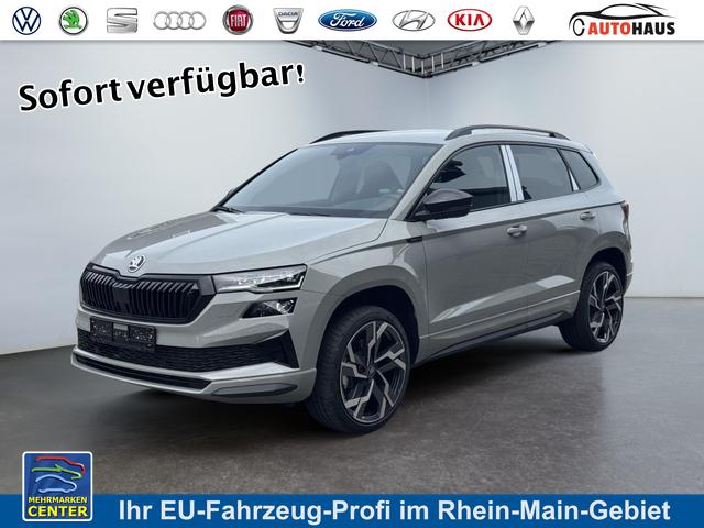 Skoda Karoq - Sportline 1,5 TSI DSG 2ZKlimaautomatik Canton Anh&auml;ngerkupplung Totewinkel Assistent 2 x Einparkhilfe Kamera 19 Zoll Felgen adaptiver Tempomat 5J Garantie