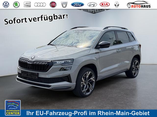 Skoda Karoq - Sportline 1,5 TSI DSG 2ZKlimaautomatik Canton Anh&auml;ngerkupplung Totewinkel Assistent 2 x Einparkhilfe Kamera 19 Zoll Felgen adaptiver Tempomat 5J Garantie