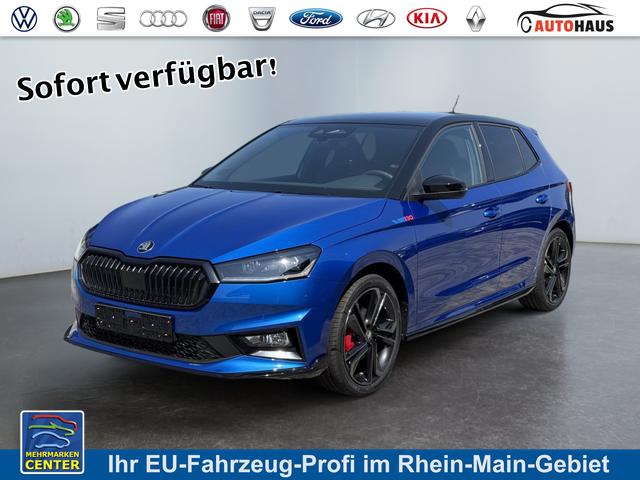 Skoda Fabia - 130 1,5 TSI DSG 2 ZoKlima ACC Navi 2x Einparkhilfe Kessy 18 Zoll beheiztes Lenkrad Sitzheizung Sunset 5J Garantie