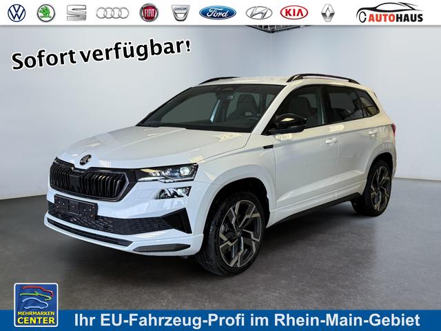 Skoda Karoq - Sportline 2,0 TSI 4x4 DSG 2ZKlimaautomatik Canton Anh&auml;ngerkupplung Totewinkel Assistent 2 x Einparkhilfe Kamera 19 Zoll Felgen adaptiver Tempomat 5J Garantie