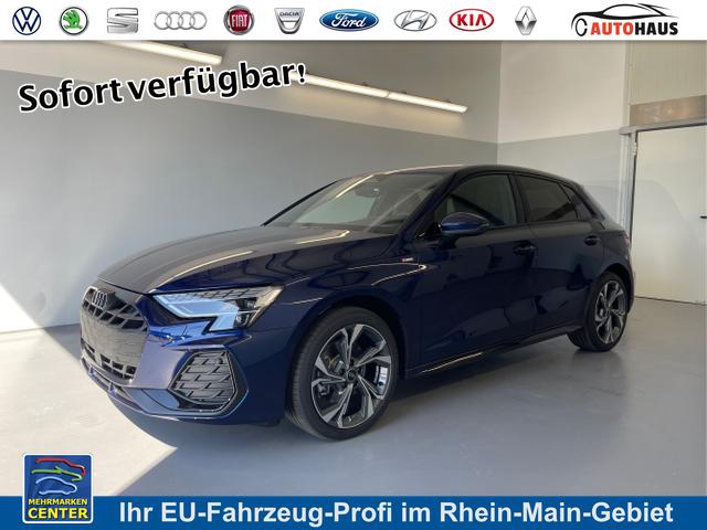 Audi A3 Sportback - S line TFSI quattro GV3+AHK+Alu18+Navi+Cam+eHeck+Sound+ACC+OptikSchwarz