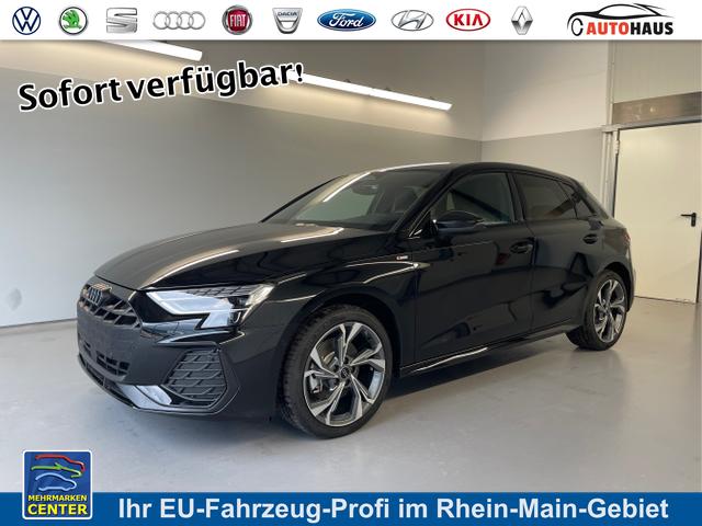 Audi A3 Sportback - S line TFSI quattro GV3+AHK+Alu18+Navi+Cam+eHeck+Sound+ACC+OptikSchwarz