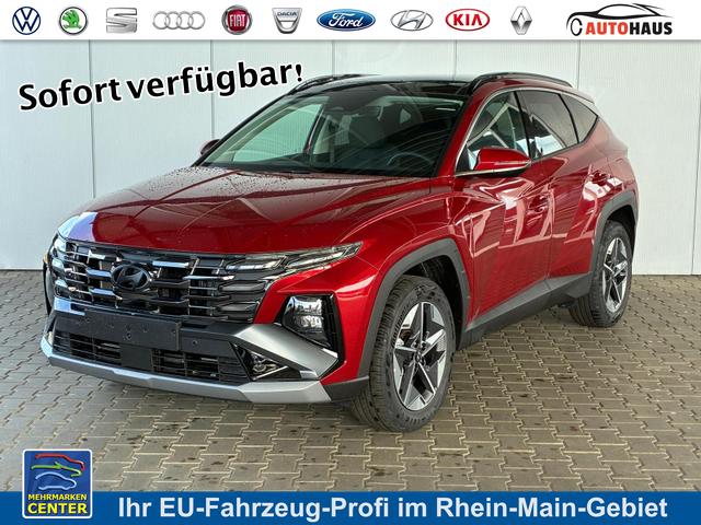 Hyundai TUCSON - E-Motion 1.6 T-GDi 2WD HEV / Panoramadach ACC LED Sitz + Lenkradheizung Navi PDC V&H Kamera Alu 18"