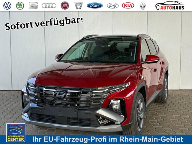 Hyundai TUCSON - E-Motion 1.6 T-GDI 2WD 48V DCT / Panoramadach ACC Sitz + Lenkradheizung LED Navi PDC V&H Kamera Alu 18"