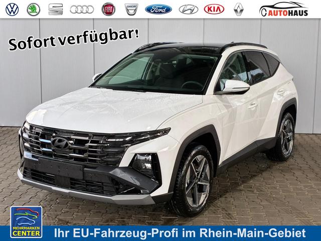Hyundai TUCSON - E-Motion 1.6 T-GDi 2WD HEV / Panoramadach ACC LED Sitz + Lenkradheizung Navi PDC V&H Kamera Alu 18"