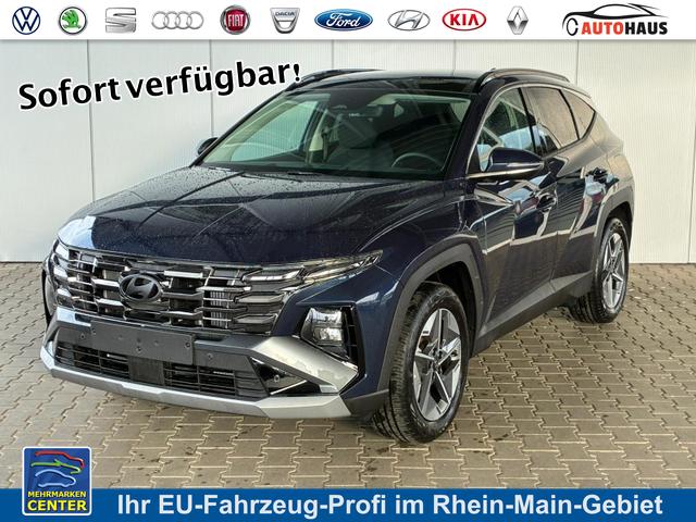 Hyundai TUCSON - E-Motion 1.6 T-GDI 2WD 48V DCT / Panoramadach ACC Sitz + Lenkradheizung LED Navi PDC V&H Kamera Alu 18"