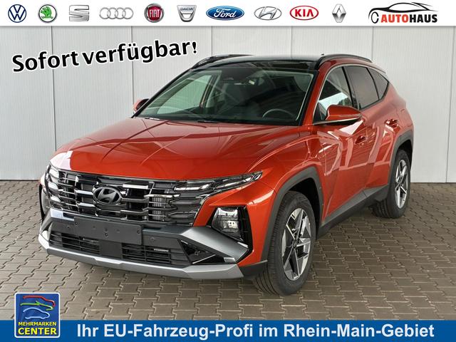 Hyundai TUCSON - E-Motion 1.6 T-GDI 2WD 48V DCT / Panoramadach ACC Sitz + Lenkradheizung LED Navi PDC V&H Kamera Alu 18"