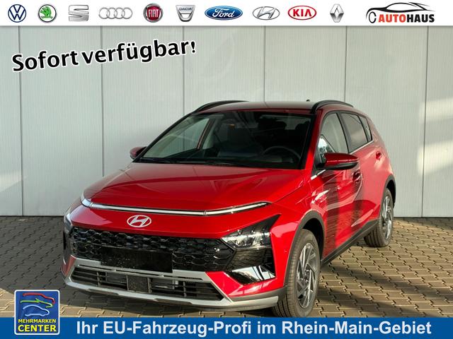 Hyundai BAYON - Premium 1.0 T-GDI 100 PS 48V 7DCT / Keyless ACC Soundsystem BOSE Sitz + Lenkradheizung LED Navi PDC V&H Kamera Totwinkel Alu 16"