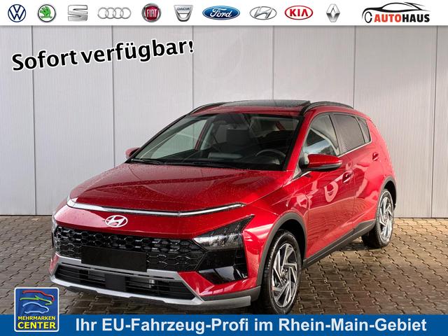 Hyundai BAYON - Premium Sky 1.0 T-GDI 100 PS 48V 7DCT / Keyless ACC Soundsystem BOSE Sitz + Lenkradheizung LED Navi PDC V&H Kamera Totwinkel Alu 16"