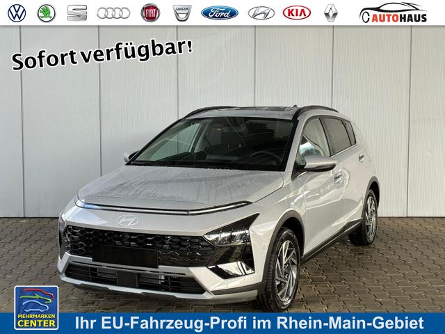 Hyundai BAYON - Premium Sky 1.0 T-GDI 100 PS 48V 7DCT / Keyless ACC Soundsystem BOSE Sitz + Lenkradheizung LED Navi PDC V&H Kamera Totwinkel Alu 16"