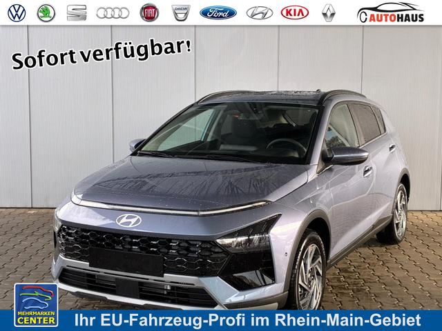 Hyundai BAYON - Premium Sky 1.0 T-GDI 100 PS 48V 7DCT / Keyless ACC Soundsystem BOSE Sitz + Lenkradheizung LED Navi PDC V&H Kamera Totwinkel Alu 16"