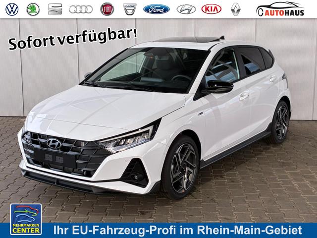 Hyundai i20 - 1.0 7DCT N-Line / Schiebedach Bose-Soundsystem Sitz + Lenkradheizung LED ACC Navi Alu 17"