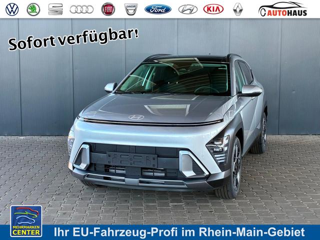 Hyundai KONA - Comfort Plus 1.6 T-GDI DCT 4WD / Navi ACC Keyless Sitz + Lenkradheiz. Schiebedach LED Alu 18"