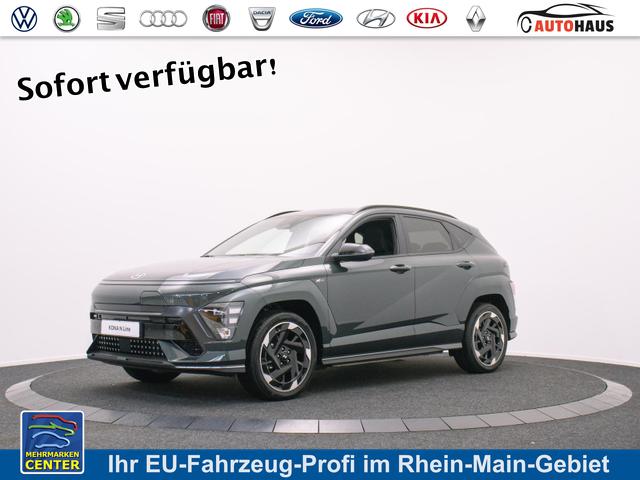 Hyundai KONA Elektro - N-Line 64,8 kWh / Bose ACC PDC V&H + Kamera Keyless Sitz Lenkradheiz. LED Alu 19"