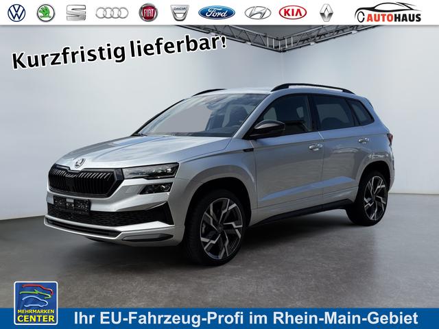 Skoda Karoq - 1,5 TSI DSG Sportline 2ZKli AHK ACC Canton PDC Kam 19Zo 5JG