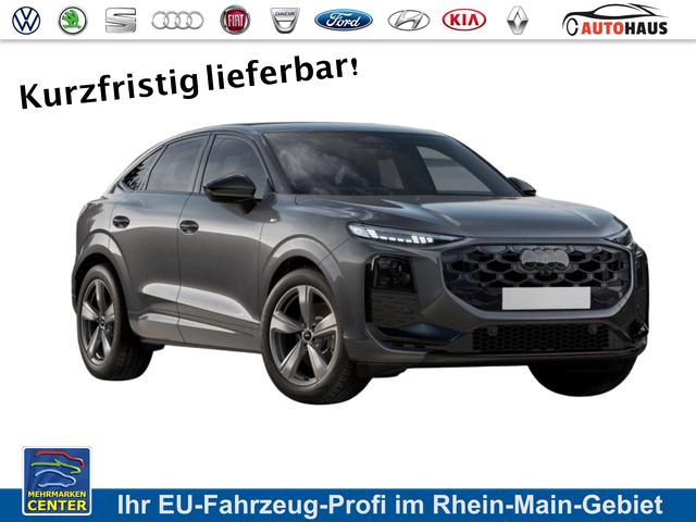 Audi Q3 - NEU Sportback TFSI quattro S line Tech+AHK+Alu19+LEDplus+KlimaPlus+ExtSchwarz