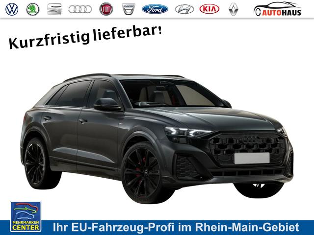 Audi Q8 - 50 TDI quattro S line+HUD+AHK+Raute+Alu23+OLED+Pano+Massage+Standheiz+Black+GV5