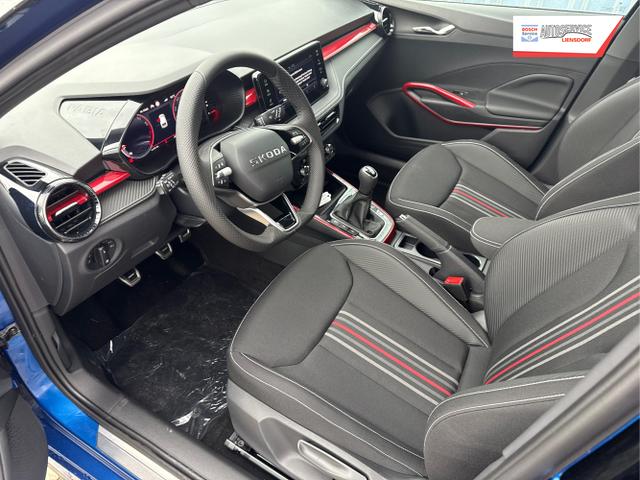 Skoda / Fabia / Blau / Monte Carlo / / , Beispielbilder, ggf. teilweise mit Sonderausstattung