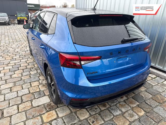 Skoda / Fabia / Blau / Monte Carlo / / , Beispielbilder, ggf. teilweise mit Sonderausstattung