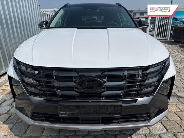 Hyundai / TUCSON / Wei&szlig; / / / GO 1.6 T-GDI 2WD 7DCT 150PS -NAVI-KLIMAAUTOM-ALU18-SHZ-WINTER-LED-PDC-KAMERA-KEYLESS GO, Beispielbilder, ggf. teilweise mit Sonderausstattung