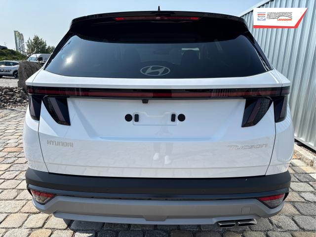 Hyundai / TUCSON / Wei&szlig; / / / GO 1.6 T-GDI 2WD 7DCT 150PS -NAVI-KLIMAAUTOM-ALU18-SHZ-WINTER-LED-PDC-KAMERA-KEYLESS GO, Beispielbilder, ggf. teilweise mit Sonderausstattung