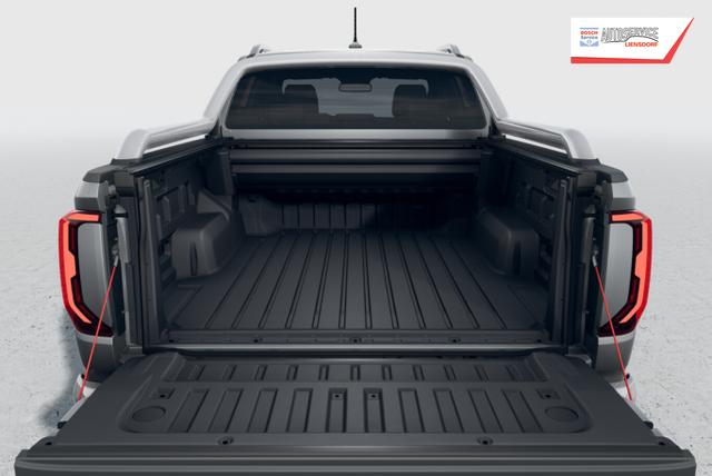 Volkswagen Amarok Aventura AHK Rollcover Chrom Matrix Leder 