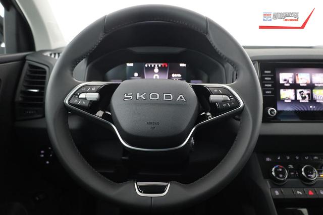 Skoda Karoq 1.5 TSI DSG 130 Jahre, AHK, el. Klappe, Kamera, Ladeboden, Winter 