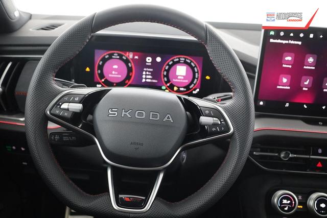 Skoda Kodiaq 2.0 TSI 195 kW 4x4 RS DSG 4x4, 7-Sitzer, Pano, AHK, Canton, HuD, 5-J Garantie 