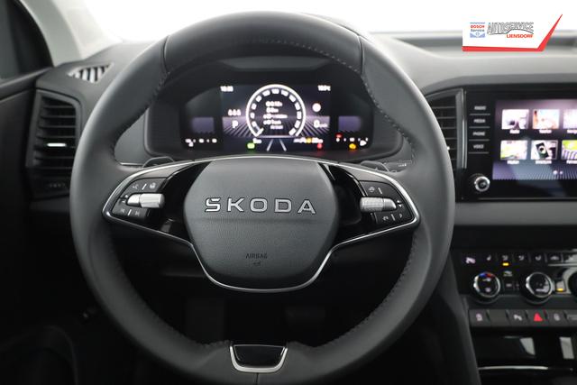 Skoda Karoq 1.5 TSI DSG 130 Jahre, AHK, el. Klappe, Kamera, Ladeboden, Winter 