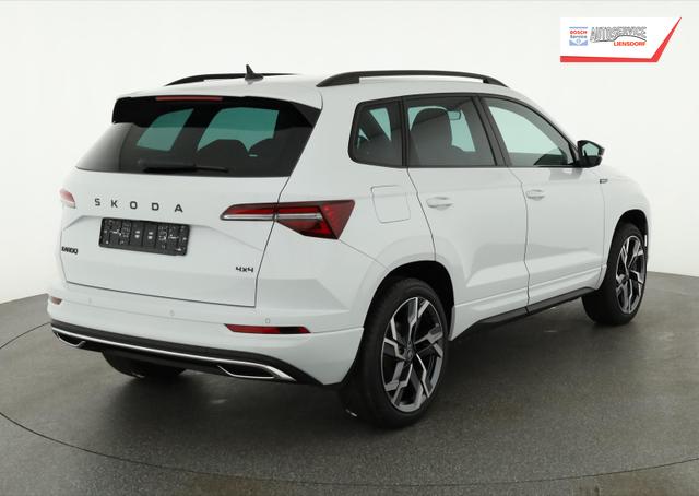 Skoda Karoq Sportline 4x4 2.0 TDI DSG Sportline, Matrix, Teilleder, Navi, Side, 5-J. Garantie 